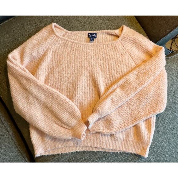 Scoop Women's Boucle Knit Sweater - Size L - Picture 2 of 6